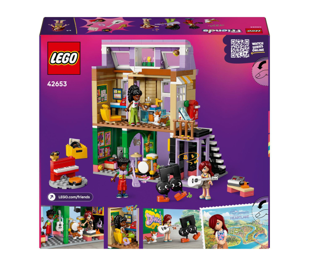 LEGO Friends 42653 Sklep muzyczny i mieszkanie - 1331623 - zdjęcie 6